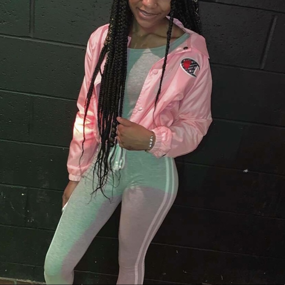 Champion cropped jacket